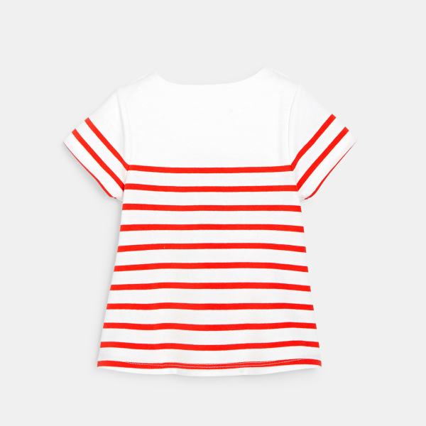 تي شيرت بحري مخطط